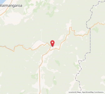 Map of Inangahua Junction, West Coast