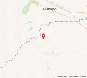 Map of Island Cliff, Otago