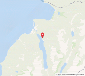 Map of Jamestown, Southland