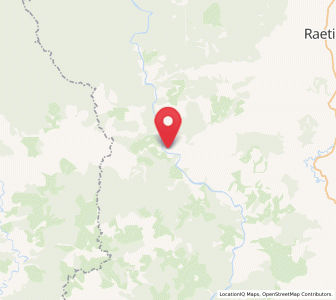 Map of Jerusalem, Manawatu-Wanganui