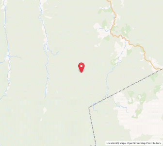 Map of Kaharoa, Bay of Plenty