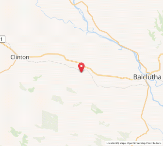 Map of Kaihiku, Otago