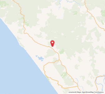 Map of Kaihu, Northland