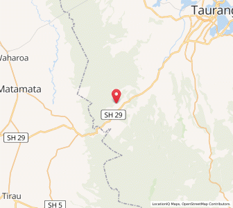 Map of Kaimai, Bay of Plenty