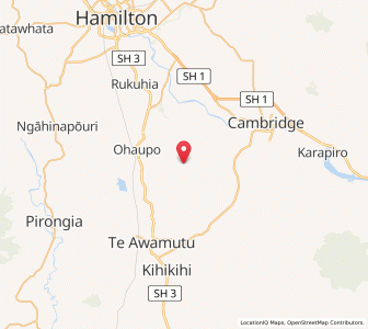 Map of Kaipaki, Waikato