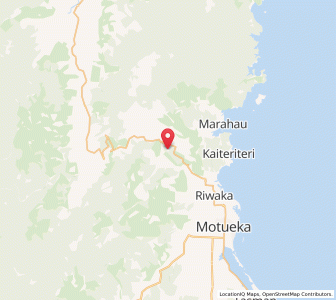 Map of Kairuru, Tasman
