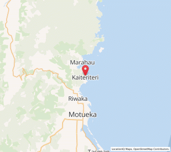 Map of Kaiteriteri, Nelson