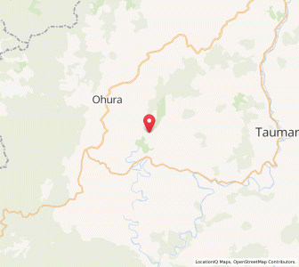 Map of Kakahi, Manawatu-Wanganui