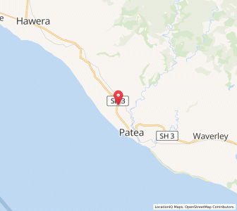 Map of Kakaramea, Taranaki