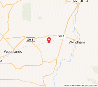 Map of Kamahi, Southland