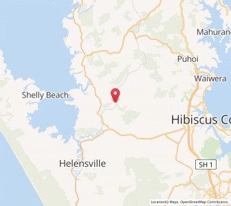 Map of Kanohi, Auckland