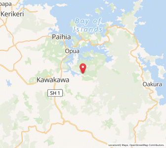 Map of Karetu, Northland