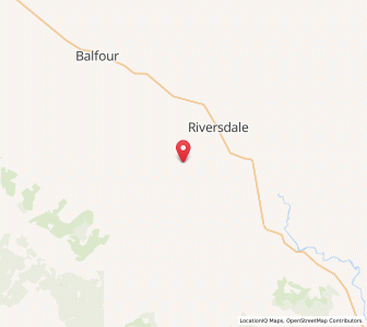 Map of Kaweku, Southland