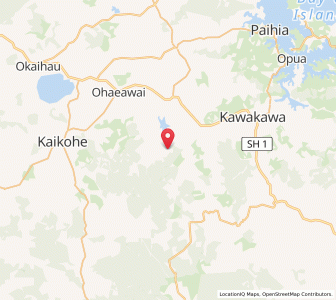 Map of Kawiti, Northland