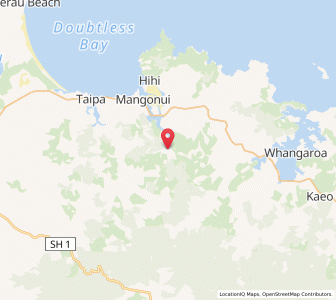 Map of Kenana, Northland