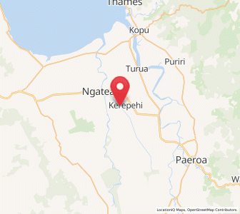 Map of Kerepehi, Waikato