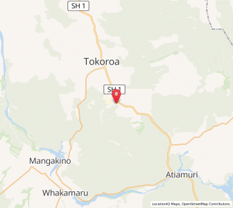 Map of Kinleith, Waikato