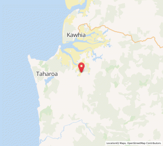 Map of Kinohaku, Waikato