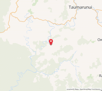 Map of Kirikau, Manawatu-Wanganui