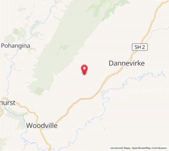 Map of Kiritaki, Manawatu-Wanganui