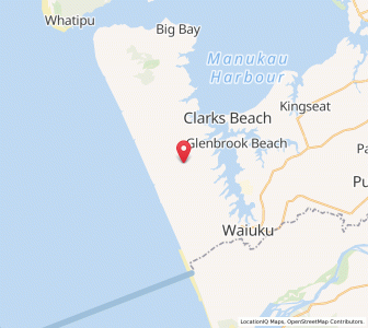 Map of Kohekohe, Auckland