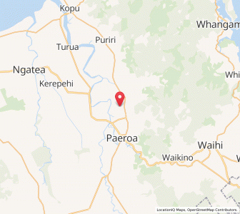 Map of Komata North, Waikato