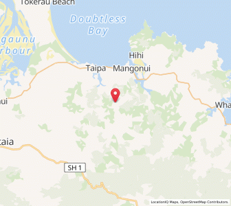 Map of Komiti, Northland
