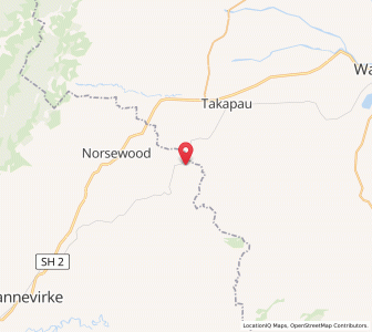 Map of Kopua, Manawatu-Wanganui
