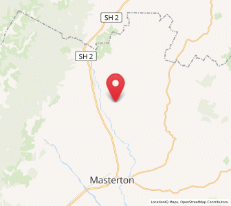 Map of Kopuaranga, Wellington