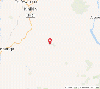 Map of Korakonui, Waikato