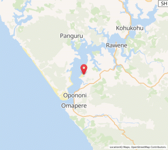 Map of Koutu, Northland