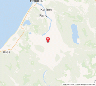 Map of Kowhitirangi, West Coast