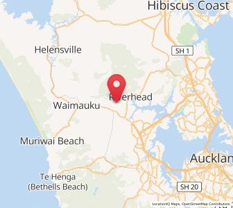 Map of Kumeu, Auckland