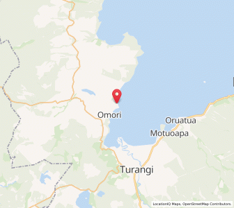 Map of Kuratau, Wellington