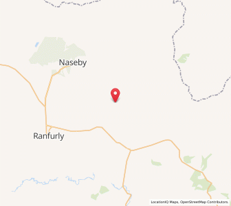 Map of Kyeburn, Otago