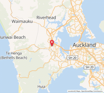 Map of Lincoln, Canterbury