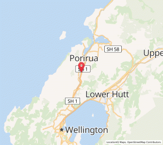 Map of Linden, Wellington