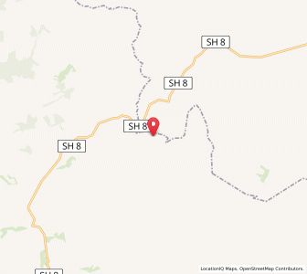 Map of Lindis Pass, Otago