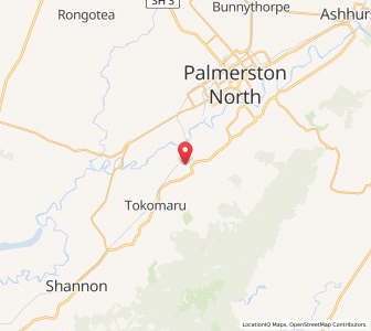 Map of Linton, Manawatu-Wanganui
