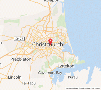 Map of Linwood, Canterbury
