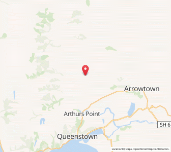 Map of Long Gully, Otago