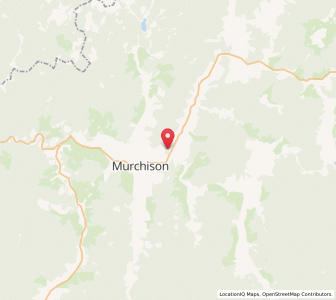 Map of Longford, Tasman