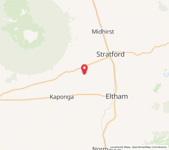Map of Lowgarth, Taranaki