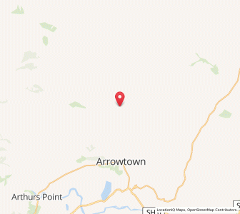 Map of Macetown, Otago
