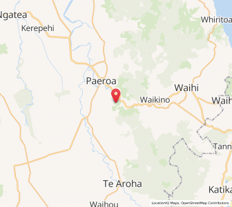 Map of Mackaytown, Waikato