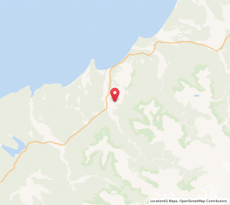 Map of Mahitahi, West Coast