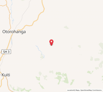 Map of Maihiihi, Waikato