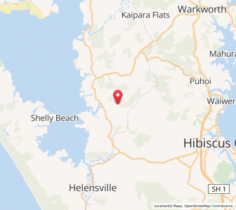 Map of Makarau, Auckland