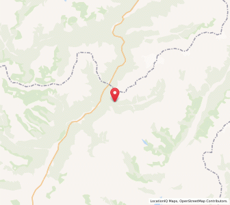 Map of Makarora, Otago