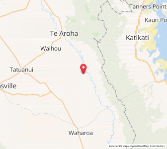 Map of Manawaru, Waikato